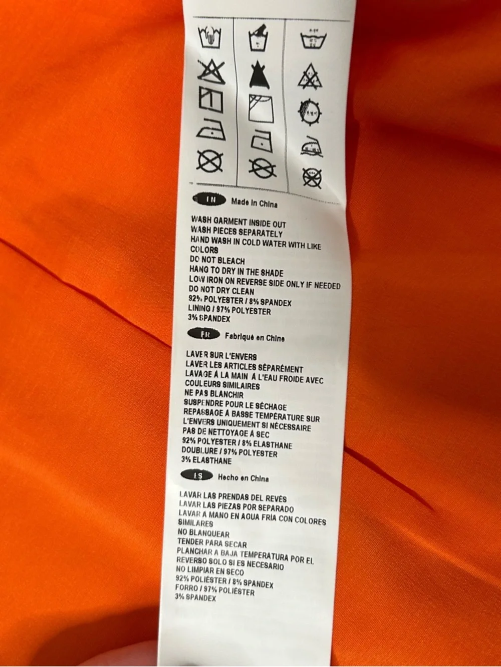 NWT Joseph Ribkoff Bright Orange Ruched-Sleeve Single-Button Blazer Size 8 Fall - Picture 4 of 10